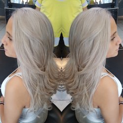 Blue Sky Hair Salon - Ice Silver Hair color