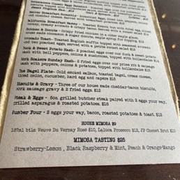 Menu Menu