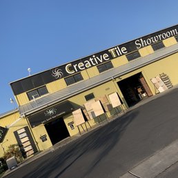 Look for the big yellow building!