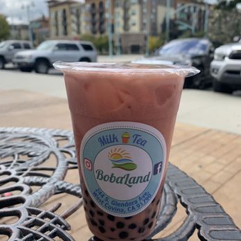 Bobaland - Strawberry milk with boba - Bubble Tea Near Me - West Covina, California Bobaland - Strawberry milk with boba - Bubble Tea Near Me - West Covina, California