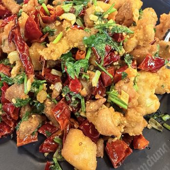 Kungfu Dumplings - Dry Spicy Chicken - Chinese Near Me - Las Vegas, Nevada Kungfu Dumplings - Dry Spicy Chicken - Chinese Near Me - Las Vegas, Nevada