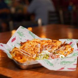 Red Fish Taco - The quesadillas are amazing!
