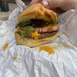 Vegan Bacon Burger