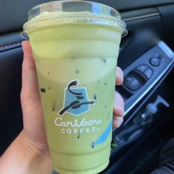 Caribou Coffee - Iced matcha latte