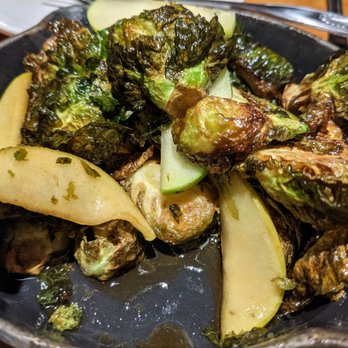Three Dollar Deweys - Brussels Sprouts Appetizer - American Near Me - Portland, Maine Three Dollar Deweys - Brussels Sprouts Appetizer - American Near Me - Portland, Maine