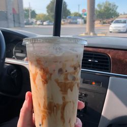 88 Oriental Market - Black sugar milk tea with tapioca boba.