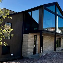 First Class Custom Tint - Install of Huper Optik Fusion Series solar control window film.