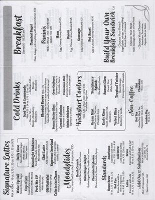 Menu photo 3 Daily Dose Coffee Haven Sandy Lake, PA