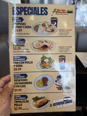 Menu photo 8 Con Sabor Salvadoreño San Fernando Valley, CA Menu photo 8 Con Sabor Salvadoreño San Fernando Valley, CA