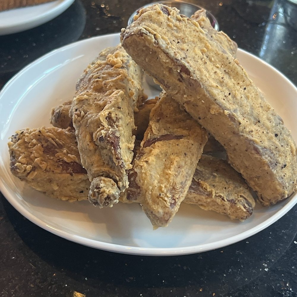 Lost & Found - Fried Ribs with Hennessy BBQ Sauce - Cocktail Bars Near Me - Houston, Texas Lost & Found - Fried Ribs with Hennessy BBQ Sauce - Cocktail Bars Near Me - Houston, Texas