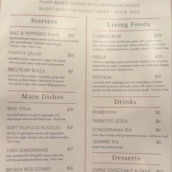 Au Lac - Set menu - Vietnamese Near Me - Fountain Valley, California