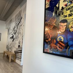 Mansour Orthodontics - Superhero decor