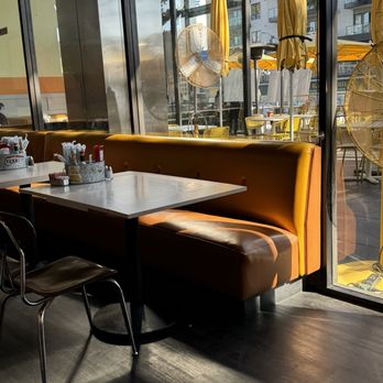 The Waffle - Inside seating - New American Near Me - Los Angeles, California