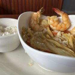 New Baytown Seafood and Thai Restaurant - Red curry with prawns