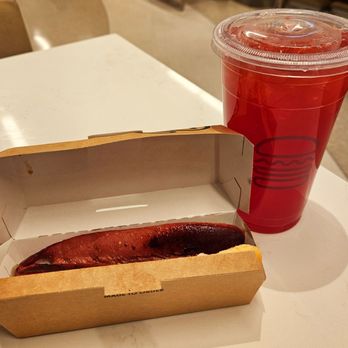 Shake Shack National Harbor - Hotdog and Cherry Pom Lemonade. - Fast Food Near Me - Oxon Hill, Maryland Shake Shack National Harbor - Hotdog and Cherry Pom Lemonade. - Fast Food Near Me - Oxon Hill, Maryland