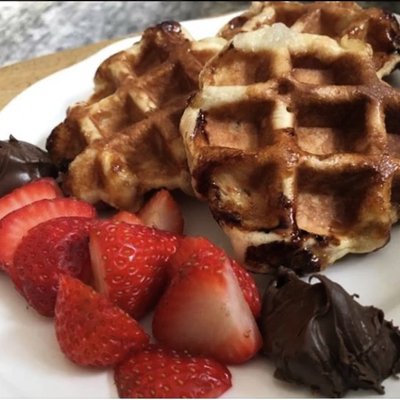 The Belgian Plate by @waffleitandco by null