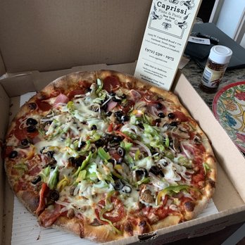 Caprissi Pizza & Pasta - Supreme Pizza - Pizza Near Me - Garland, Texas