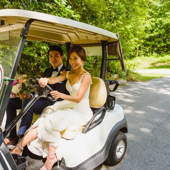 Pheasant Run Golf Club - Many couples find using the golf carts to go the photo locations one of many highlights on their wedding day. - Golf Near Me - Sharon, Ontario Pheasant Run Golf Club - Many couples find using the golf carts to go the photo locations one of many highlights on their wedding day. - Golf Near Me - Sharon, Ontario