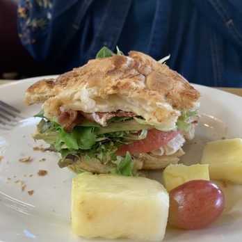 Jason's Deli - 1/2 California on croissant. With fruit. Forgot to snap pic before eating! - Sandwiches Near Me - Greensboro, North Carolina