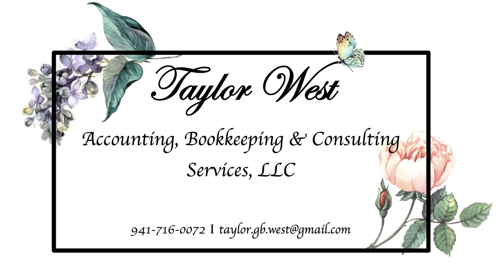 TAYLOR WEST ACCOUNTING, BOOKKEEPING & CONSULTING SERVICES Updated