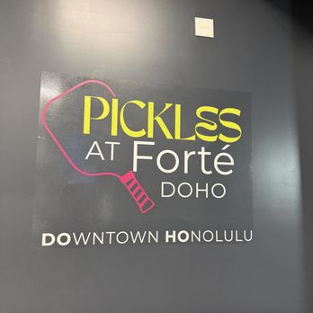 Pickles at Forté - Pickleball Near Me - Honolulu, Hawaii Pickles at Forté - Pickleball Near Me - Honolulu, Hawaii