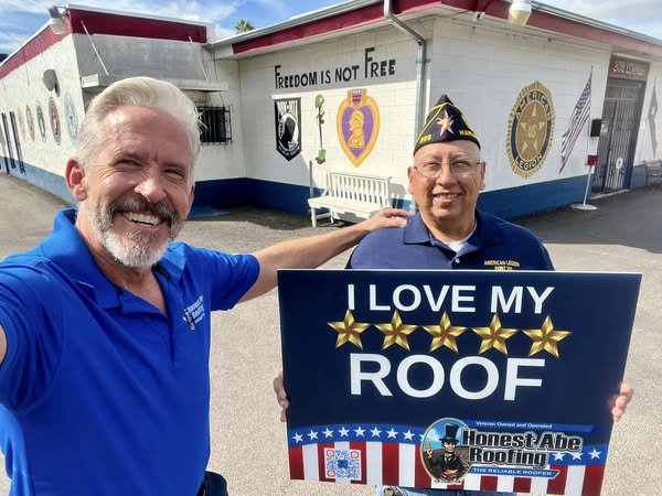 Slide of Honest Abe Roofing