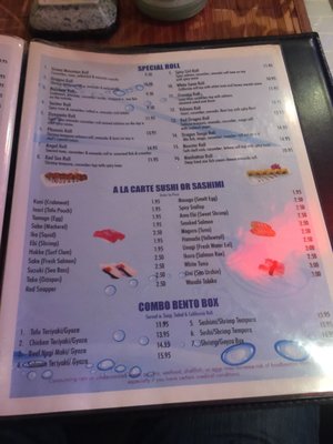 Menu photo 6 Blue Water Sushi Ludlow, MA