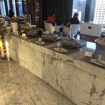 The Langham, Chicago - Breakfast buffet in club lounge - Hotels Near Me - Chicago, Illinois
