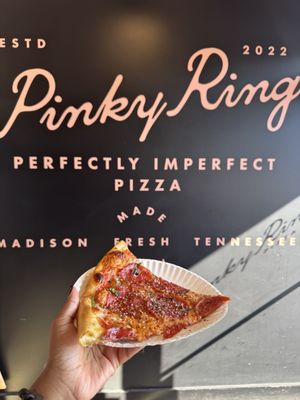 Pinky Ring Pizza by null