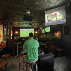 Roebling Sporting Club - Various TVs here, 10 inside total, 3-4 outside (which is rare!)