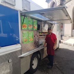Mexican Grill Food Truck - Taco truck loading up for next mission.