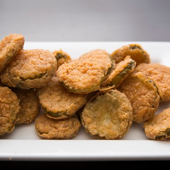The Corner Pub and Grill - fried pickles on a plate - American Near Me - Valley Park, Missouri The Corner Pub and Grill - fried pickles on a plate - American Near Me - Valley Park, Missouri