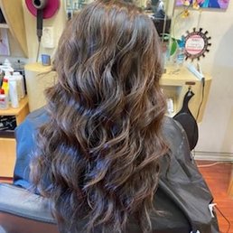 Loving the curls that bring out the highlights Loving the curls that bring out the highlights
