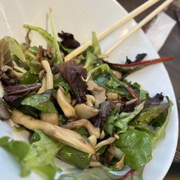 Warm Mushroom Salad