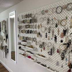 Sugar & Spice Photography - The wall of Jewelry