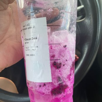 Starbucks - Dragon drink "light ice" - Coffee & Tea Near Me - Corpus Christi, Texas