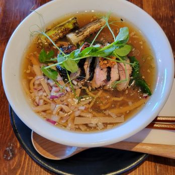 Mensho Tokyo - Duck Shoyu Ramen - A must-try! Absolutely delicious! - Ramen Near Me - Culver City, California Mensho Tokyo - Duck Shoyu Ramen - A must-try! Absolutely delicious! - Ramen Near Me - Culver City, California