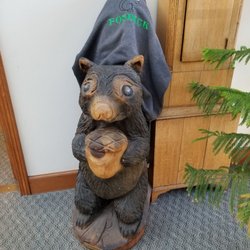 Village Of Glendale - Fosdick squirrel carving in the Glendale Municipal Building