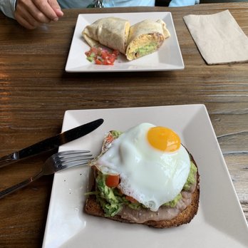 Grass Roots Kitchen - Avocado toast and breakfast burrito - New American Near Me - Tarrytown, New York Grass Roots Kitchen - Avocado toast and breakfast burrito - New American Near Me - Tarrytown, New York