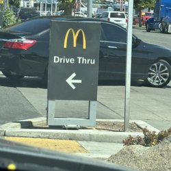 McDonald's - Driving in....