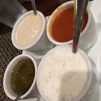 Chicken Kebab - Sauces for your pita - Turkish Near Me - Roslyn Heights, New York