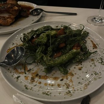 Benchmark - Crispy Pork Belly & Shishitos - New American Near Me - Santa Ana, California