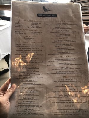 Menu photo 5 The Wild Goose Port Washington, NY