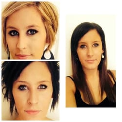 FROM BLONDE TO BRUNETTE & ADDING HAIR EXTENSIONS