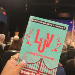 Francis Wilson Playhouse - Playbill of Luv