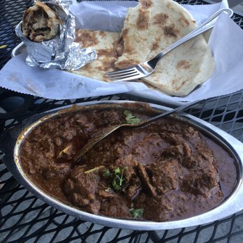 Zareen's - Lamb stew Chicken silver spoon kabab roll - Halal Near Me - Mountain View, California