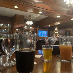 Holiday season so some decor with our Stout and Hazy IPA