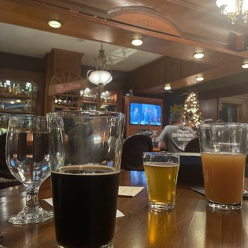 Studebaker Brewing Company - Holiday season so some decor with our Stout and Hazy IPA - Breweries Near Me - South Bend, Indiana
