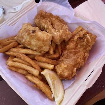 The Shrimp Shack - Alaskan Cod - these were so flaky & tender. - Seafood Near Me - Anacortes, Washington The Shrimp Shack - Alaskan Cod - these were so flaky & tender. - Seafood Near Me - Anacortes, Washington
