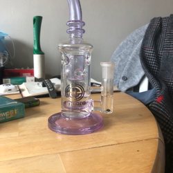 Rolling Fire Glassworks - Pipe minus broken hitter